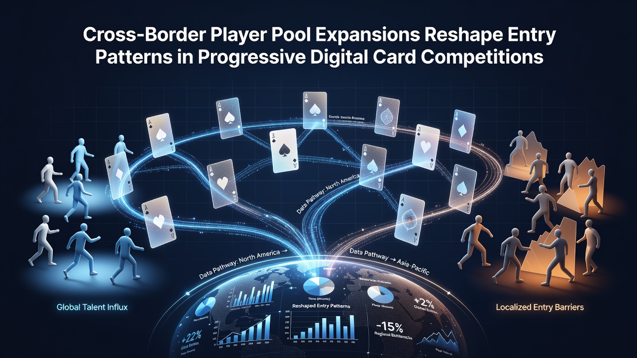 Analyse der Eintrittsmuster bei internationalen digitalen Kartenspiel-Events