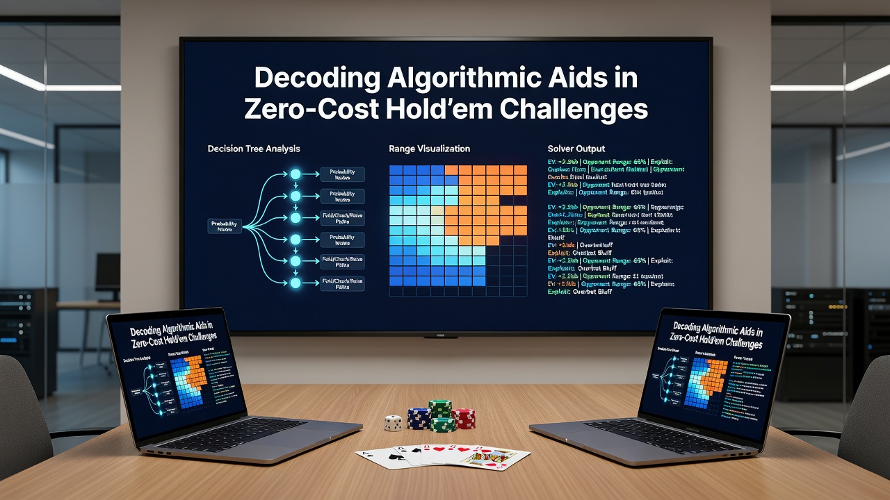 Analyse von Spielmustern und algorithmischen Hilfsmitteln an virtuellen Pokertischen
